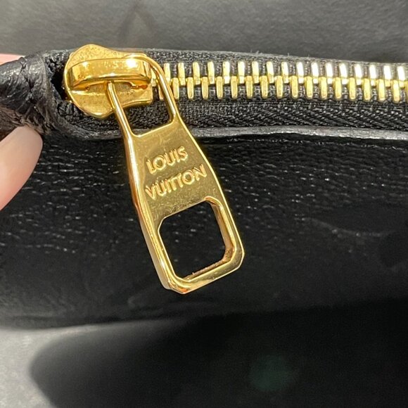 Louis Vuitton Neverfull MM Black Empriente Leather w/ Pouch (JB1334) - Picture 2 of 14